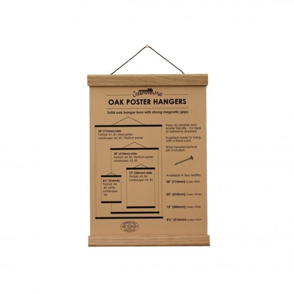 Oak Poster Hangers - Image 2