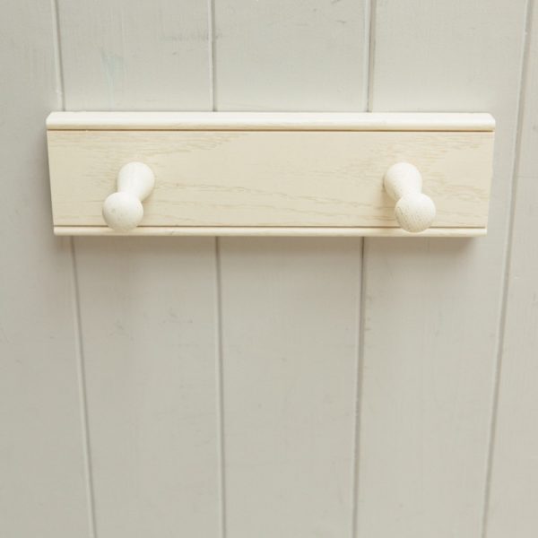 Oak Peg Rail - 2 Peg - Image 3