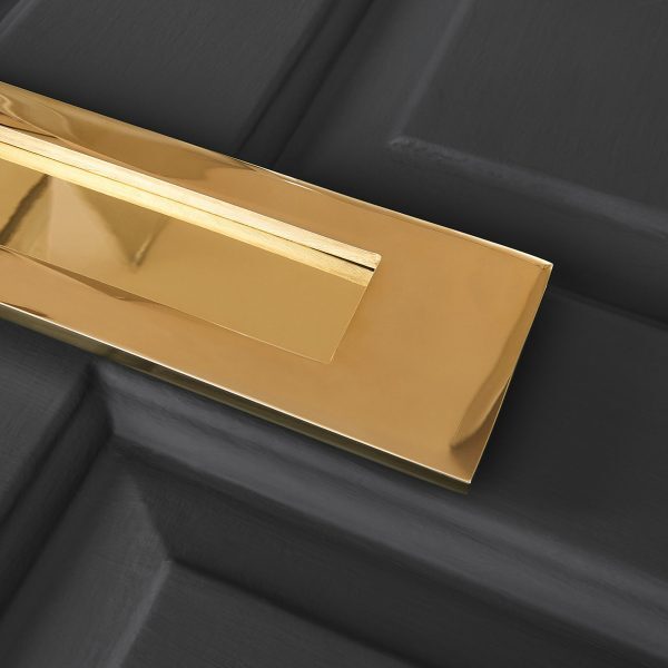 Original Style Letterplate - Polished Brass - Image 2