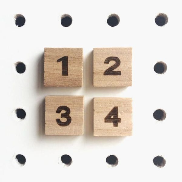 Pegboard Numbers - SAVE 40%