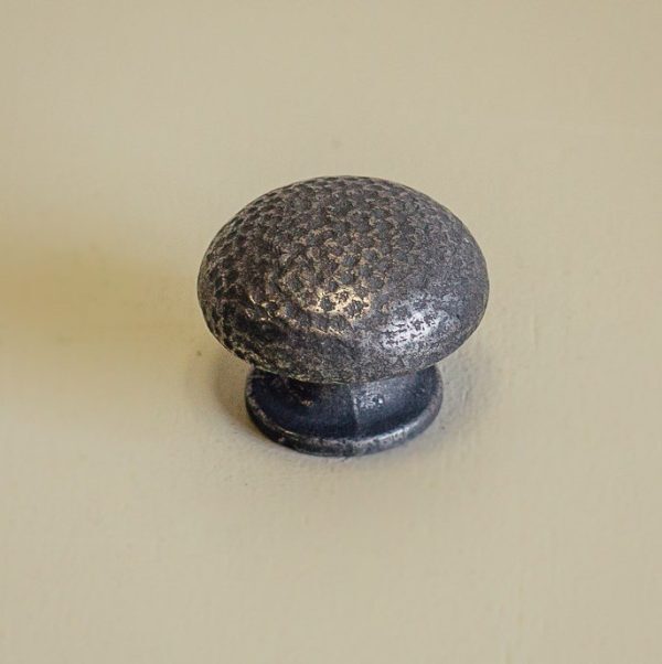 Pin Hammered Cabinet Knob - Patine - Image 2