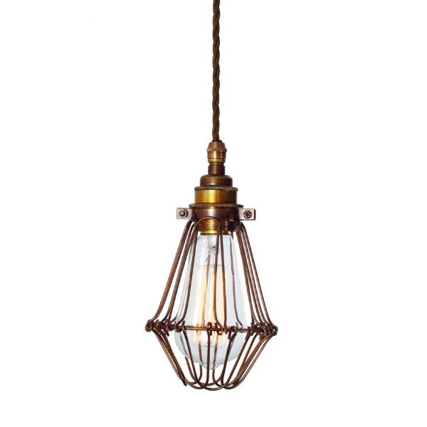 Vintage Cage Pendant Light  SAVE 70%