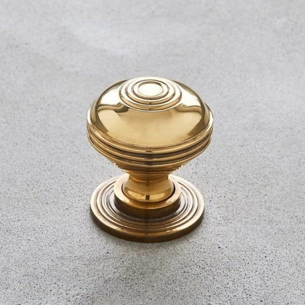 Regency Prestbury Cabinet Knob - Brass - Image 2