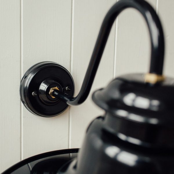 Quayside Wall Mounted Light - Black save 80% - Image 2