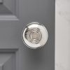 Regency-Style Large Door Knobs (Pair) - Nickel - Image 2