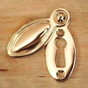 Regency 'Cliveden' Escutcheon - Nickel save 30%