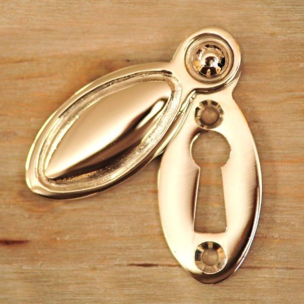 Regency 'Cliveden' Escutcheon - Nickel save 30%