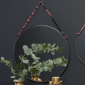 Round Mirror - Antique Zinc save 30%