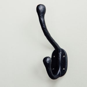 Rustic Hand Forged Hook - Black