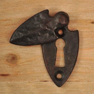 Shield Covered Forged Escutcheon - Black save 80%