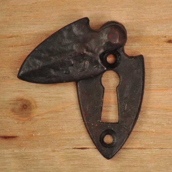 Shield Covered Forged Escutcheon - Black save 80%