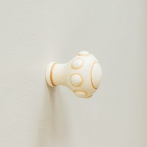 Spaceship Cabinet Knob from Turnstyle (Box of 6) - Ochre save 80%