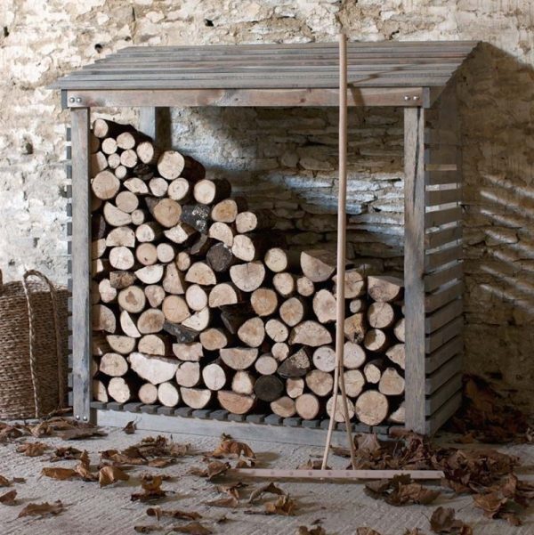 Spruce Log Store - Wide