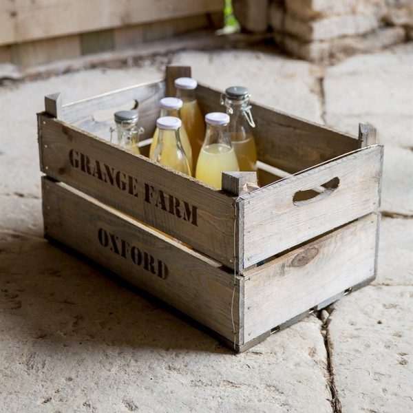 Wooden Fruit Box