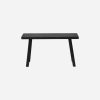 Black Wooden Bench - Small - Image 2