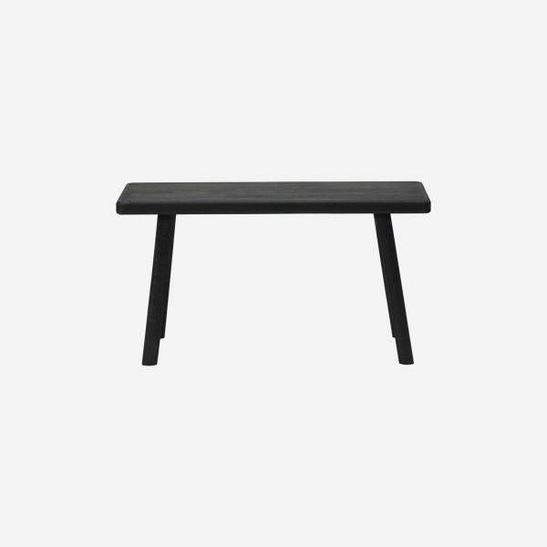 Black Wooden Bench - Small - Image 2