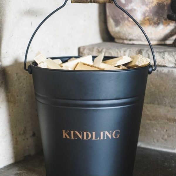 Kindling Bucket - Black - Image 3