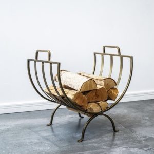 Brass Log Holder