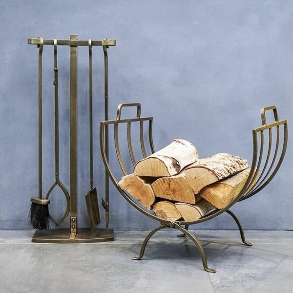 Brass Log Holder - Image 2