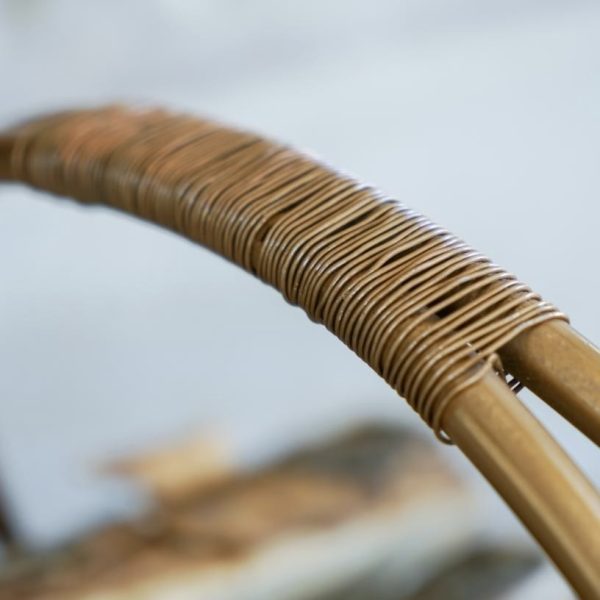 Round Copper Log Holder - Image 3