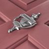 Georgian Adam Door Knocker - Polished Chrome - Image 3