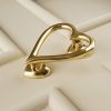 Heart Door Knocker - Polished Brass - Image 3