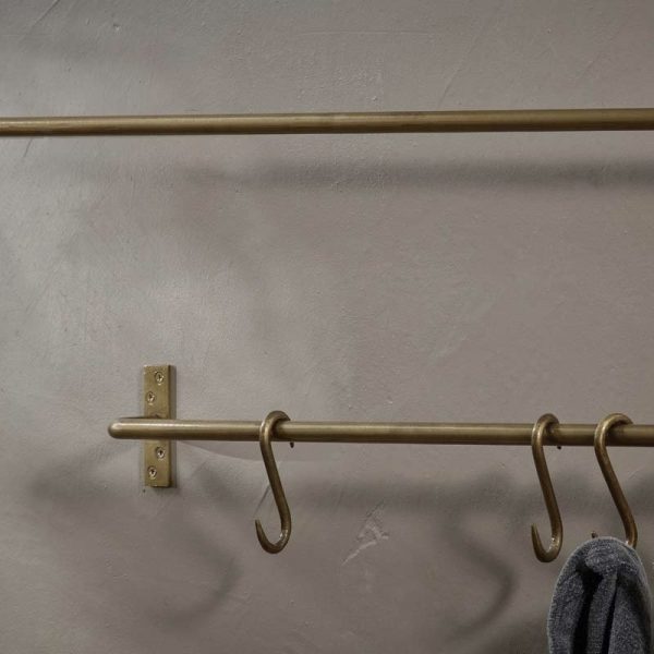 Brass Hook Rail - Large - Image 3