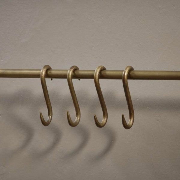 Brass Hook Rail - Large - Image 4