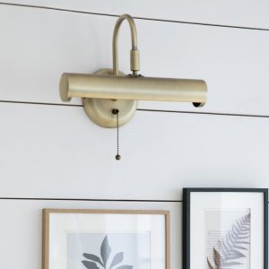 Brass Picture Wall Light - Small SAVE 50%