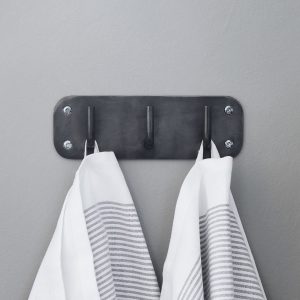 Antique Black Hook Triple Hook - SAVE 25%