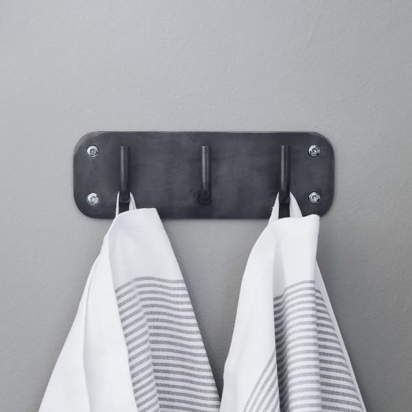 Antique Black Hook Triple Hook - SAVE 25%