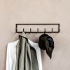 Sturdy Black Coat Rack
