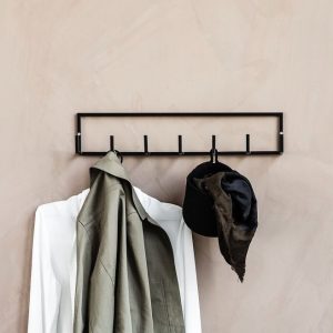 Sturdy Black Coat Rack