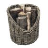 Wicker Log Basket - Round - Image 3