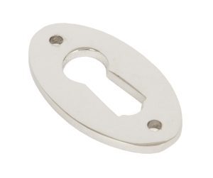 Oval Escutcheon - Polished Nickel