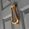 Art Deco Door Knocker - Aged Brass