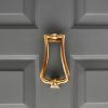 Art Deco Door Knocker - Aged Brass - Image 3