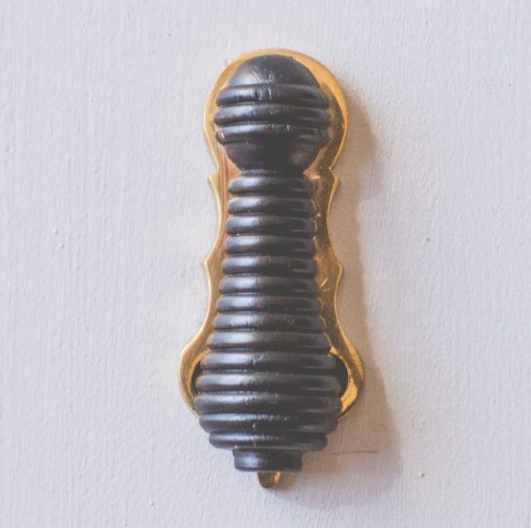 Beehive Lady Escutcheon - Ebonised Wood - Image 2