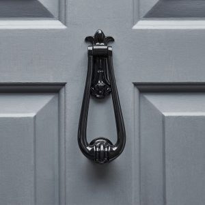 Loop Door Knocker - Black
