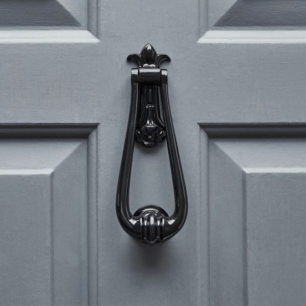Loop Door Knocker - Black