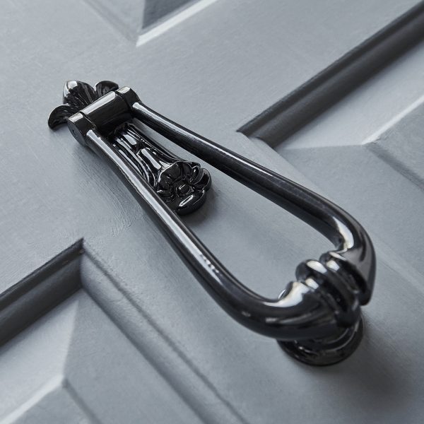 Loop Door Knocker - Black - Image 2
