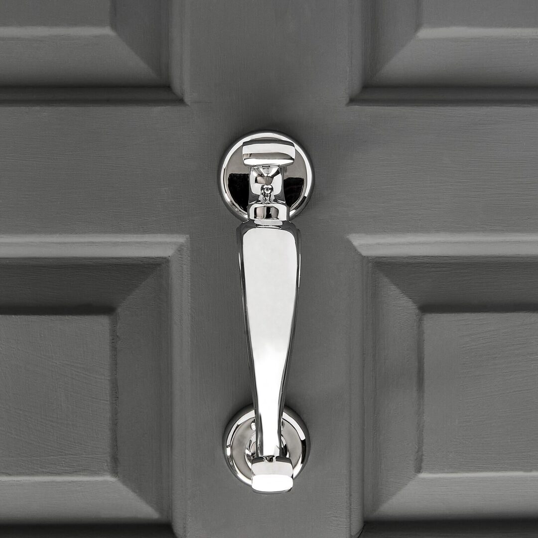 Doctor's Door Knocker Polished Chrome