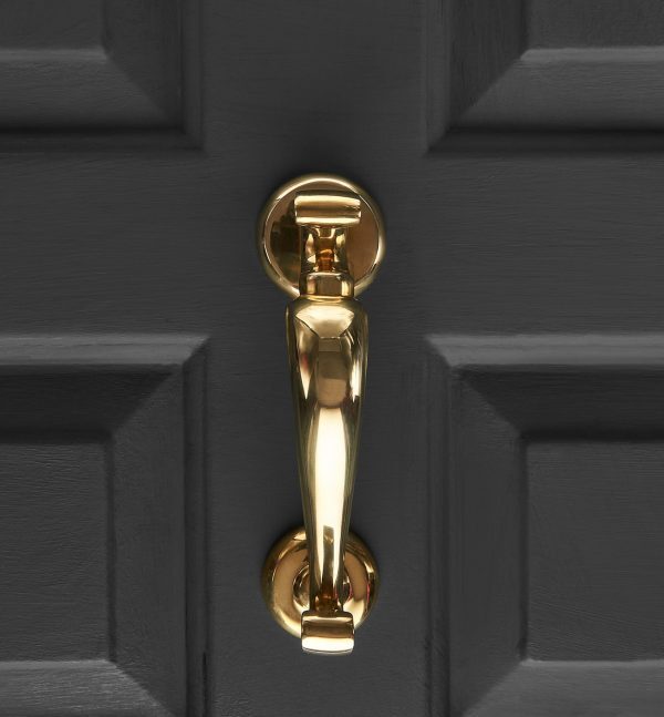 Doctors Door Knocker - Polished Brass - Image 2