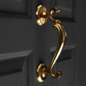 Doctors Door Knocker - Polished Brass