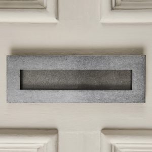Forged Letterplate - Pewter