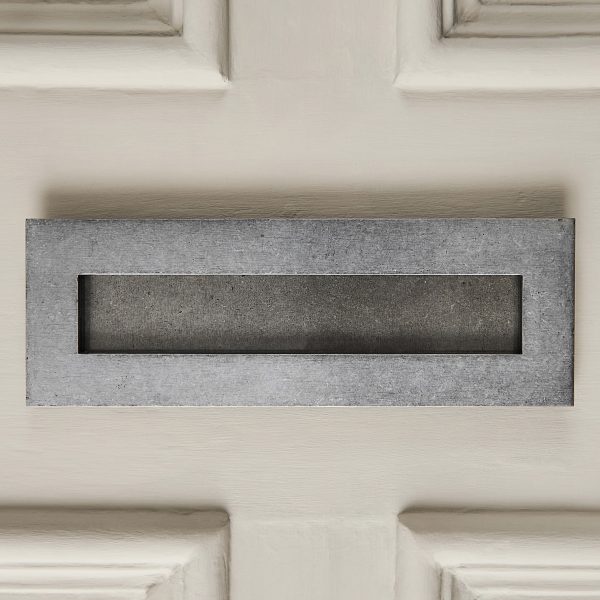 Forged Letterplate - Pewter
