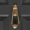 Loop Door Knocker - Polished Brass