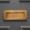 Original Style Letterplate - Aged Brass