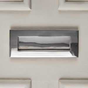 Original Style Letterplate - Polished Nickel