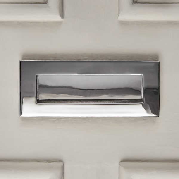 Original Style Letterplate - Polished Nickel